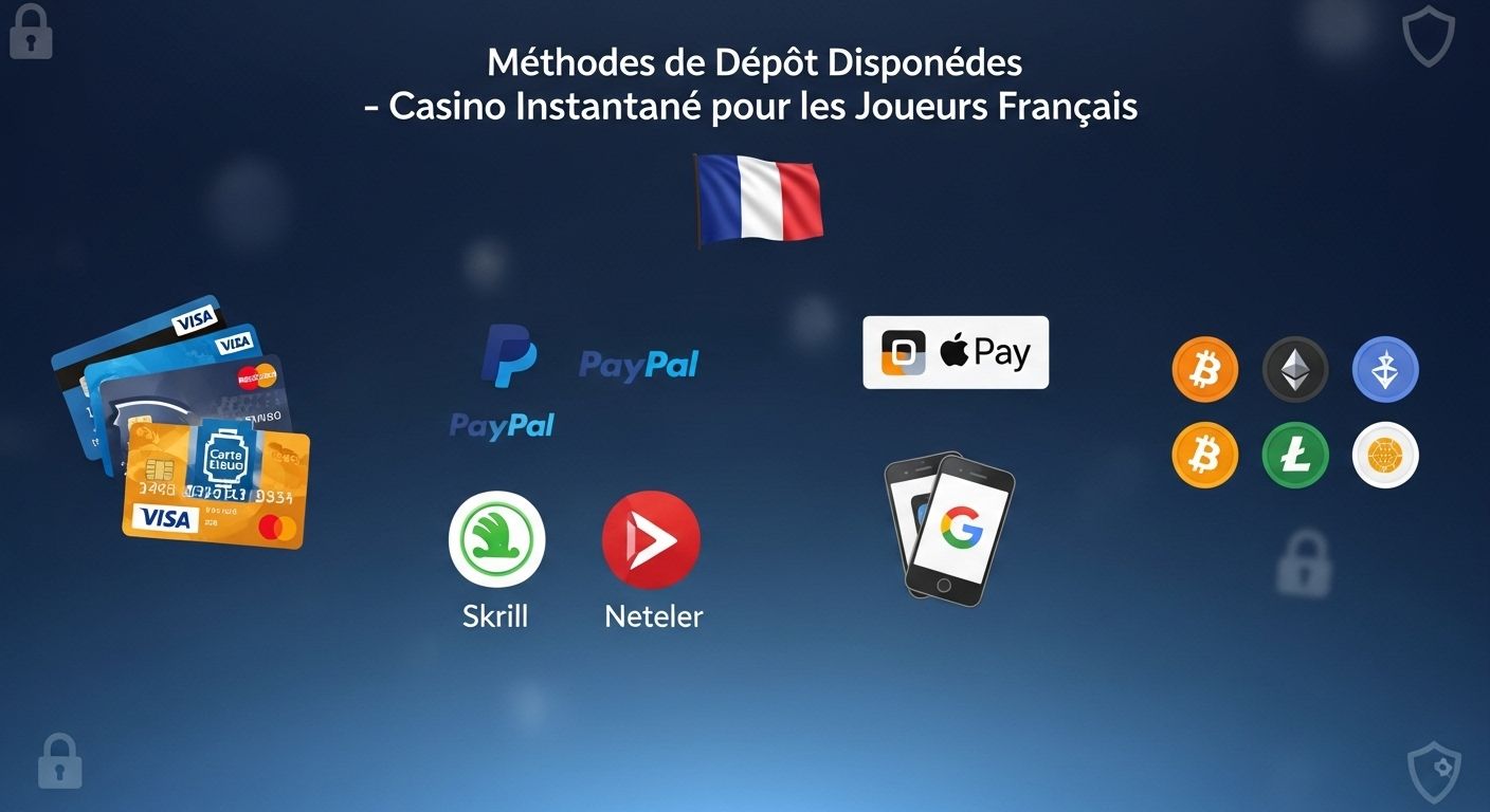 Méthodes de dépôt disponibles deposit limits