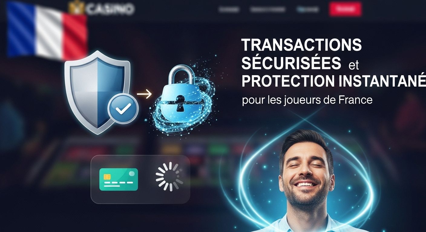 Transactions sécurisées et protection safe casino payments