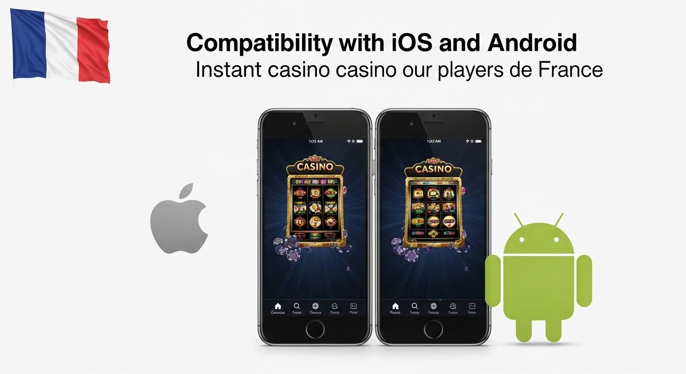 Compatibilité avec iOS et Android secure casino app